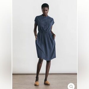 Bridge and Burn Lorane Windowpane dress